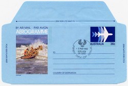 1750: オーストラリア - Postal stationery