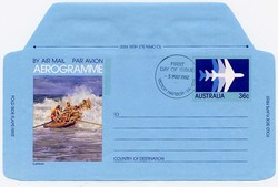 1750: オーストラリア - Postal stationery