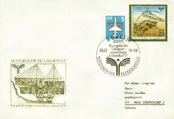 Beleg DDR, , .  Motiv: Postgeschichte,Briefmarkenausstellungen ...