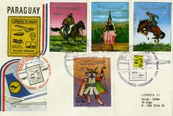 4905: Paraguay - Cancellations and seals