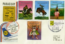 4905: Paraguay - Cancellations and seals