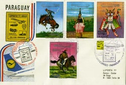 4905: Paraguay - Cancellations and seals