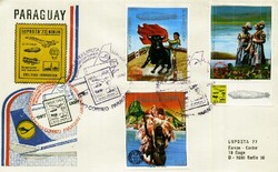 4905: Paraguay - Cancellations and seals