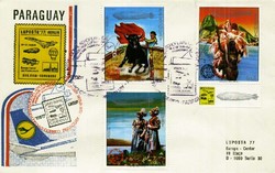 4905: Paraguay - Cancellations and seals