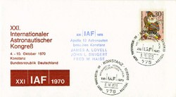 Beleg Berlin, , .  Motiv: Weltraum,Raumfahrt,Apollo.  Details und ...