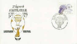 Beleg Niederlande, , .  Motiv: Luftfahrt,FlughÃ¤fen,internationale ...