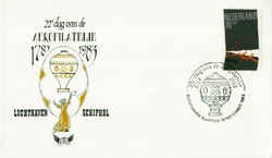 Beleg Niederlande, , .  Motiv: Luftfahrt,FlughÃ¤fen,internationale ...