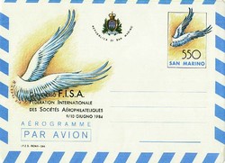 5590: San Marino - Private postal stationery