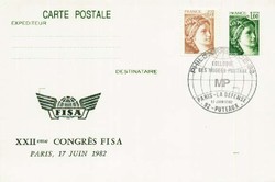 213040: Postal History, Stamp Exhibitions, International from 1945