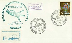 Beleg Bundesrepublik Deutschland, , .  Motiv: Weltraum,Raumfahrt ...