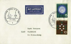 Beleg Bundesrepublik Deutschland, , .  Motiv: Weltraum,Raumfahrt ...