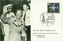 Beleg Bundesrepublik Deutschland, , .  Motiv: Weltraum,Raumfahrt ...