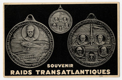 "Souvenir Raids Transatlantiques", Gedenkmedaille an Charles ...