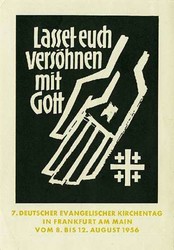 Postkarte DDR, Posthilfstellenstempel.  Motiv: Religion,Christliche ...