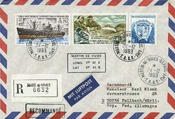 Beleg Australien Geb. in d. Antarktis, , .  Motiv: Expeditionen ...