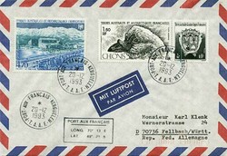 Beleg Australien Geb. in d. Antarktis, , .  Motiv: Expeditionen ...