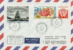 Beleg Australien Geb. in d. Antarktis, , .  Motiv: Expeditionen ...