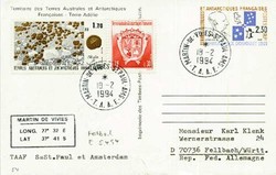 Ganzsache Australien Geb. in d. Antarktis, .  Motiv: Expeditionen ...