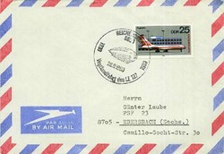 1380: German Democratic Republic - Cancellations and seals