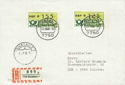 1420: German Federal Republic - ATM/Frama labels