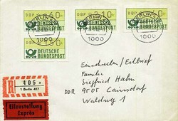 1420: German Federal Republic - ATM/Frama labels