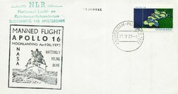 Beleg Niederlande, , .  Motiv: Weltraum,Raumfahrt,Apollo.  Details ...