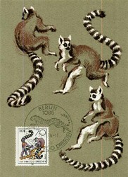 1380: German Democratic Republic - Maximum postcards