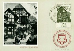 1380: German Democratic Republic - Maximum postcards