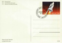 Beleg Schweiz, , .  Motiv: Weltraum,Raumfahrt,sonstige.  Details und ...