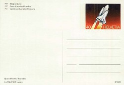 Beleg Schweiz, , .  Motiv: Weltraum,Raumfahrt,sonstige.  Details und ...