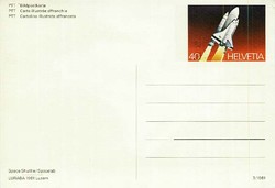 Beleg Schweiz, , .  Motiv: Weltraum,Raumfahrt,sonstige.  Details und ...