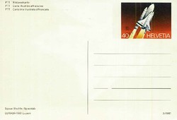Beleg Schweiz, , .  Motiv: Weltraum,Raumfahrt,sonstige.  Details und ...