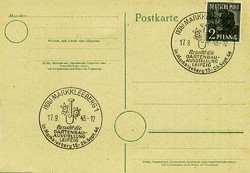 Beleg Sowjetische Zone, , .  Motiv: Ausstellungen/Ereignisse ...