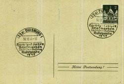 Beleg Amerik.+Brit. Zone (Bizone), , .  Motiv: Postgeschichte ...