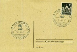 Beleg Amerik.+Brit. Zone (Bizone), , .  Motiv: Tiere,Säugetiere ...