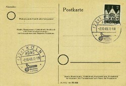 Beleg Amerik.+Brit. Zone (Bizone), .  Motiv: Sport u. Spiel ...