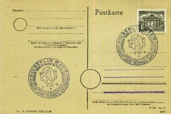 Beleg Bundesrepublik Deutschland, , .  Motiv: Postgeschichte ...