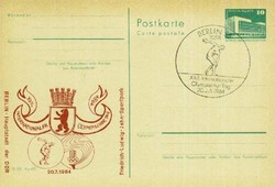 Ganzsache DDR, .  Motiv: Sport u. Spiel,Olympiade,Memorabilien.  ...