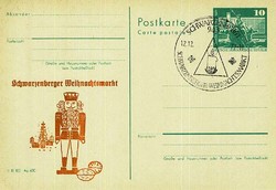 Ganzsache DDR, .  Motiv: Religion,Christliche,Weihnachten.  Details ...