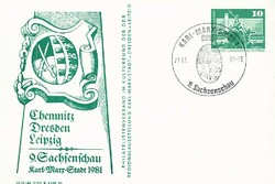 1380: German Democratic Republic - Postal stationery