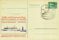 Ganzsache DDR, .  Motiv: Postgeschichte,Postwesen,.  Details und ...