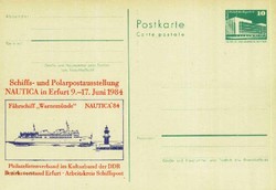 Ganzsache DDR, .  Motiv: Postgeschichte,Postwesen,.  Details und ...