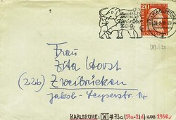 1420: German Federal Republic - Cancellations and seals