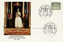 1420: German Federal Republic - Cancellations and seals