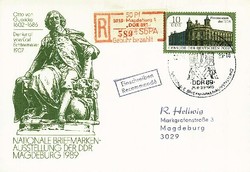 1400: GDR Registration Labels (SBPÄ) - Postal stationery