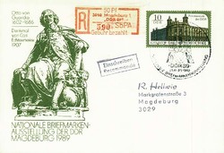 1400: GDR Registration Labels (SBPÄ) - Postal stationery