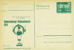 Ganzsache DDR, .  Motiv: Religion,Christliche,Weihnachten.  Details ...