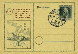 Privatganzsache Sowjetische Zone, .  Details und Erhaltung siehe ...