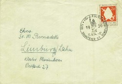 1420: German Federal Republic - Cancellations and seals