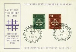 1420: German Federal Republic - Cancellations and seals